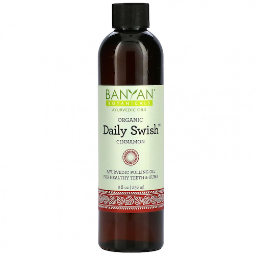Banyan Botanicals, Organic Daily Swish, корица, 236 мл (8 жидк. Унций) #1