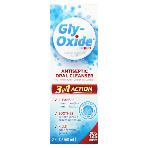 Gly-Oxide, Антисептическое очищающее средство для полости рта, жидкое, 60 мл (2 жидк. Унции) #1