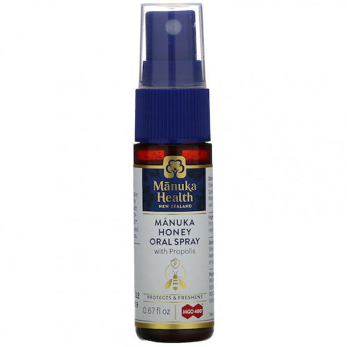 Manuka Health, Спрей для полости рта с медом Manuka и прополисом, 0,67 жидк. Унции #1