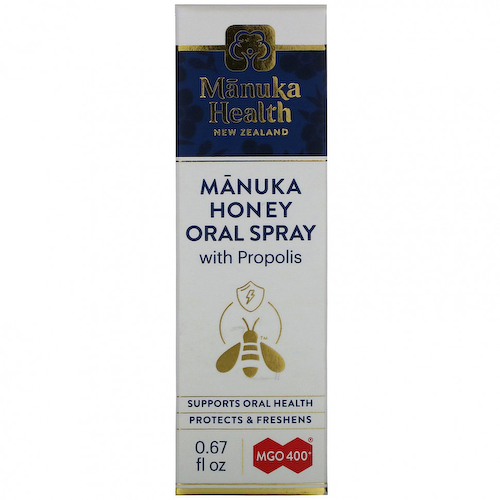 Manuka Health, Спрей для полости рта с медом Manuka и прополисом, 0,67 жидк. Унции #1