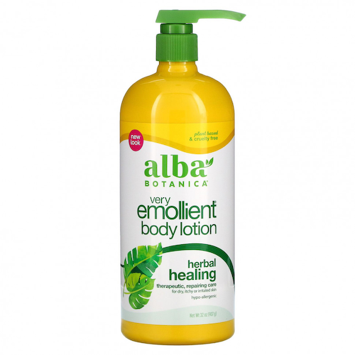 Alba Botanica, Очень смягчающий лосьон для тела, лечебные травы, 907 г (32 унции) #1