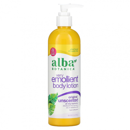 Alba Botanica, Очень смягчающий лосьон для тела, оригинальный, без запаха, 340 г (12 унций) #1