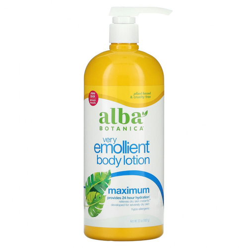 Alba Botanica, Very Emollient, интенсивный смягчающий лосьон для тела, максимальная формула, 907 г (32 унции) #1