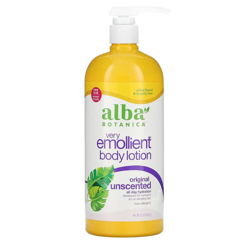 Alba Botanica, Very Emollient, смягчающий лосьон для тела, без запаха, оригинальный, 907 г (32 унции) #1