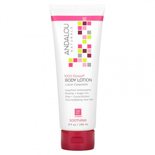 Andalou Naturals, 1000 Roses, успокаивающий лосьон для тела, роза, 236 мл (8 жидк. унций) #1