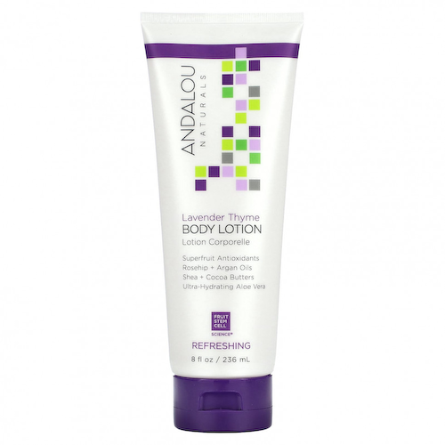 Andalou Naturals, Лосьон для тела, освежающий, лаванда и чабрец, 236 мл (8 жидк. Унций) #1