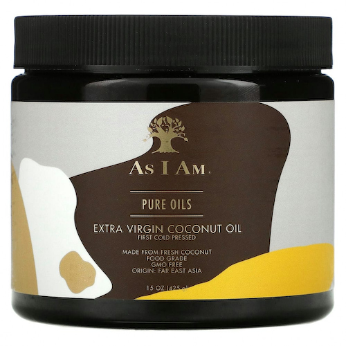 As I Am, Pure Oils, Кокосовое масло первого отжима, 15 унций (425 г) #1