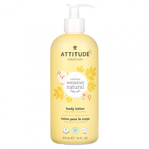 ATTITUDE, Oatmeal Sensitive, натуральный лосьон для тела, без запаха, 473 мл (16 жидк. Унций) #1