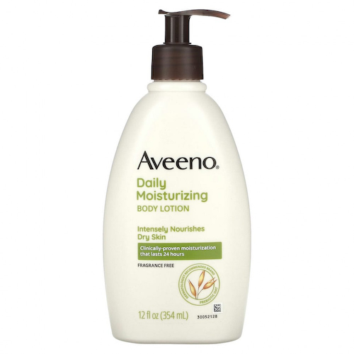 Aveeno, Active Naturals, ежедневный увлажняющий лосьон, без запаха, 354 мл (12 жидких унций) #1