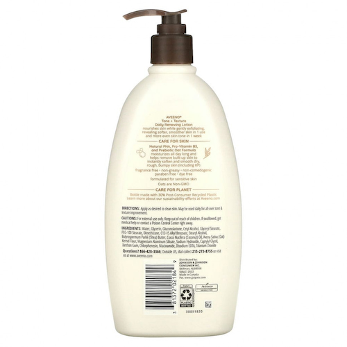 Aveeno, Ежедневный восстанавливающий лосьон Tone + Texture, 532 мл (18 жидк. Унций) #1