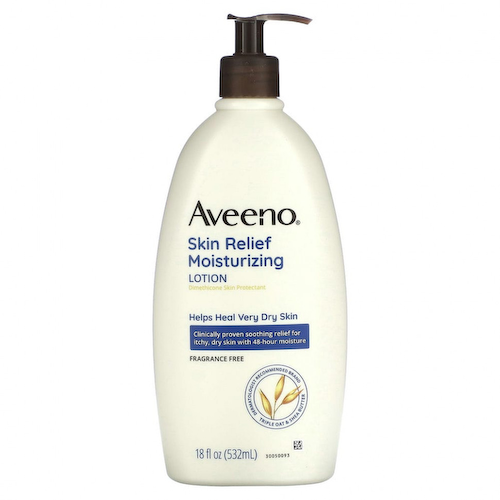Aveeno, лосьон для увлажнения кожи, без запаха, 532 мл (18 жидк. унций) #1