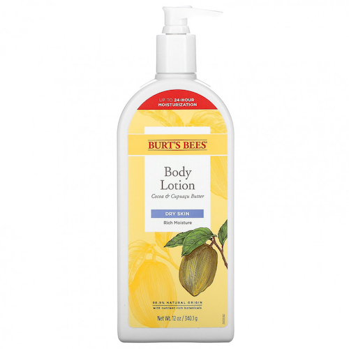 Burt's Bees, Лосьон для тела, масло какао и купуасу, 340,1 г (12 унций) #1