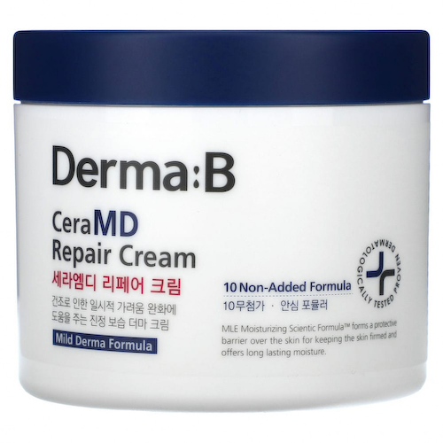 Derma:B, Восстанавливающий крем CeraMD, 14,5 жидк. Унции, 430 мл #1