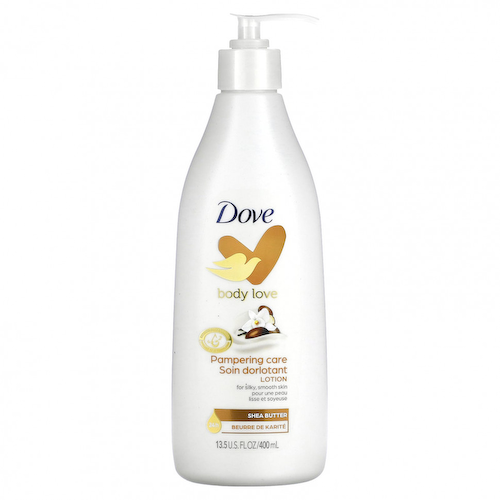 Dove, Лосьон для ухода за телом, масло ши, 400 мл (13,5 жидк. Унции) #1
