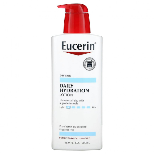 Eucerin, Ежедневное увлажнение, Лосьон, без запаха, 16.9 ж. унций (500 мл) #1