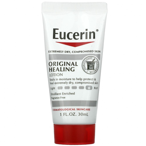 Eucerin, Original Healing Lotion, без отдушек, 30 мл (1 жидк. Унция) #1