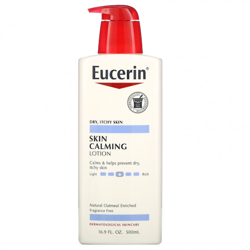 Eucerin, Успокаивающий лосьон для кожи, без отдушек, 500 мл (16,9 жидк. унций) #1
