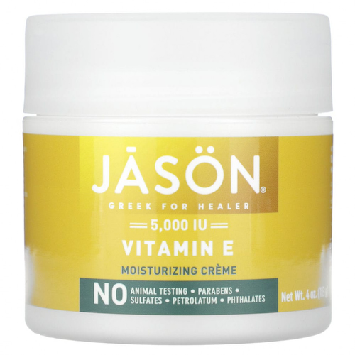 Jason Natural, омолаживающий увлажняющий крем с витамином E, 5000 МЕ, 113 г (4 унции) #1