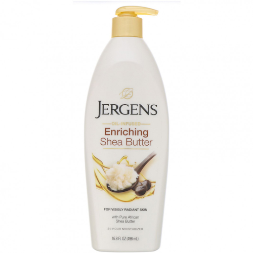 Jergens, Enriching Shea Butter, увлажняющий лосьон с маслом ши, 496 мл #1