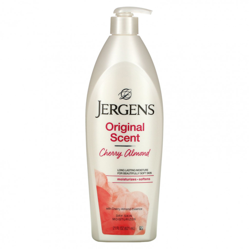 Jergens, Original Scent, увлажняющее средство для сухой кожи, вишня и миндаль, 621 мл (21 жидк. унция) #1