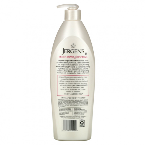 Jergens, Original Scent, увлажняющее средство для сухой кожи, вишня и миндаль, 621 мл (21 жидк. унция) #1