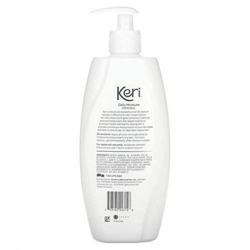 Keri, Daily Moisture, Original, 425 г (15 унций) #1