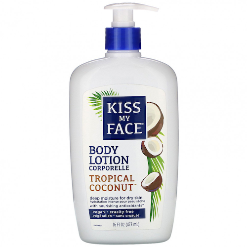 Kiss My Face, Лосьон для тела, веганский, тропический кокос, 16 ж. унц. (473 мл) #1