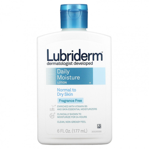Lubriderm, Ежедневный увлажняющий лосьон, для нормальной и сухой кожи, без отдушки, 6 жидк. унц. (177 мл) #1