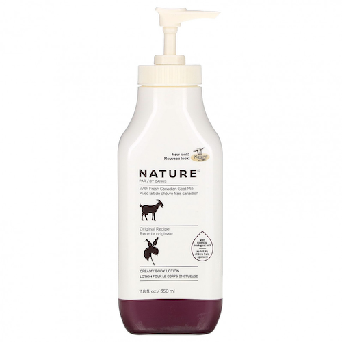 Nature by Canus, Fresh Goat Milk, Крем-лосьон для тела, оригинальный, 11,8 жидких унций (350 мл) #1