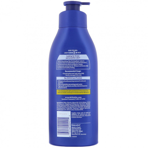 Nivea, Nourishing Skin Firming Body Lotion, Dry to Very Dry Skin, 16.9 fl oz (500 ml) #1