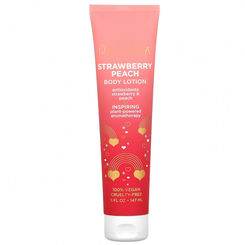 Pacifica, Strawberry Peach, Body Lotion, 5 fl oz (147 ml) #1