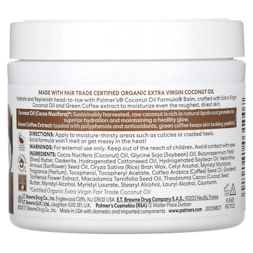 Palmer's, Coconut Oil Formula, бальзам с кокосовым маслом, 100 г (3,5 унции) #1