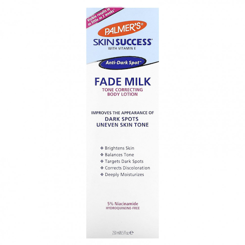 Palmers, Skin Success with Vitamin E, Fade Milk, лосьон для тела, корректирующий тонус, 250 мл (8,5 жидк. Унции) #1