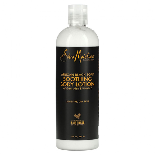 SheaMoisture, African Black Soap, Soothing Body Lotion, 13 oz (369 g) #1