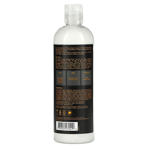 SheaMoisture, African Black Soap, Soothing Body Lotion, 13 oz (369 g) #1
