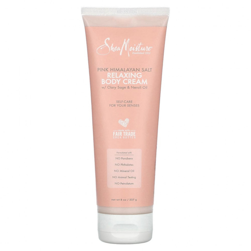 SheaMoisture, Расслабляющий крем для тела с розовой гималайской солью, 227 г (8 унций) #1
