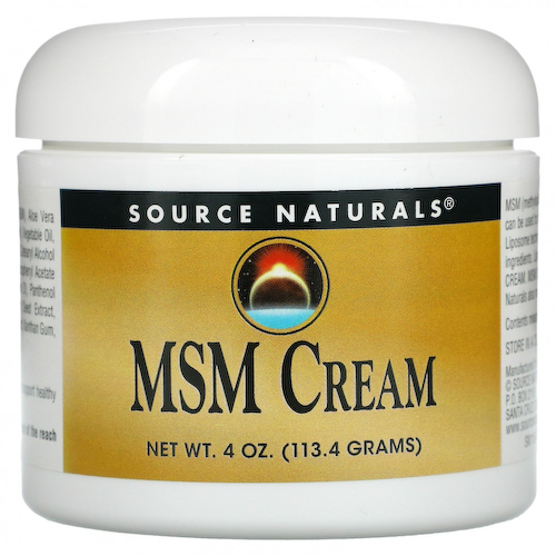 Source Naturals, Крем с МСМ, 113,4 г (4 унции) #1