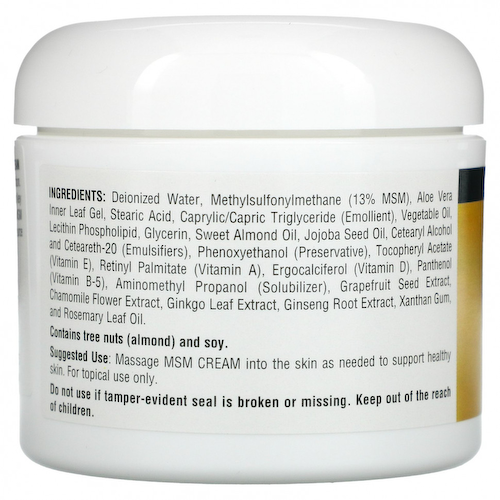Source Naturals, Крем с МСМ, 113,4 г (4 унции) #1