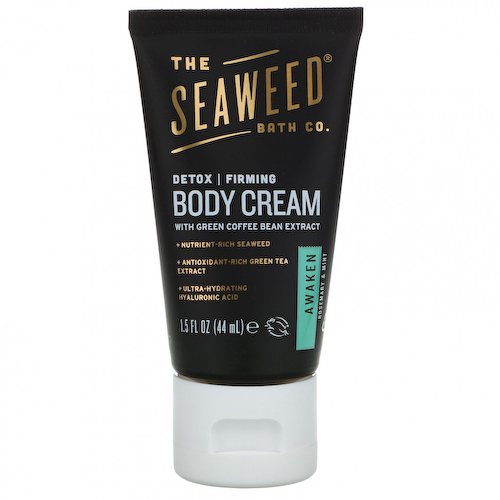 The Seaweed Bath Co., Укрепляющий детокс-крем для тела Awaken, розмарин и мята, 44 мл (1,5 жидк. Унции) #1