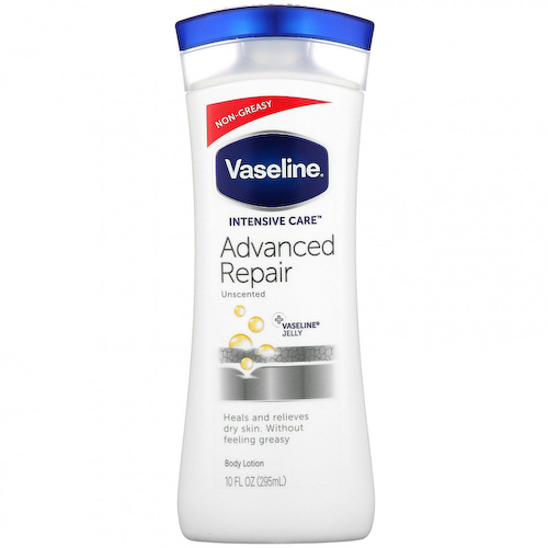 Vaseline, Intensive Care, Advanced Repair Body Lotion, Unscented , 10 fl oz (295 ml) #1