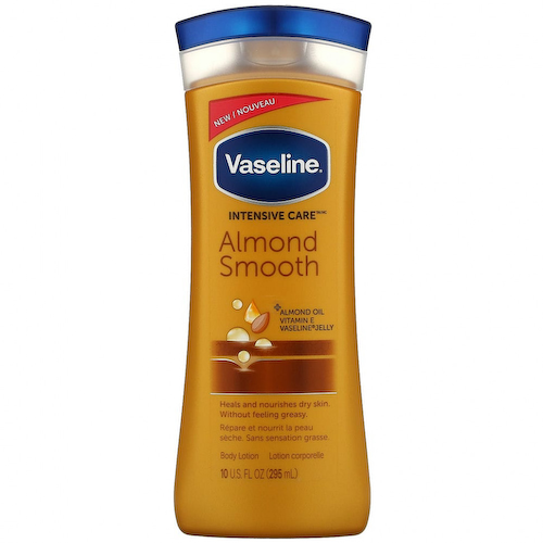 Vaseline, Intensive Care, гладкий лосьон для тела с миндалем, 295 мл (10 жидк. Унций) #1