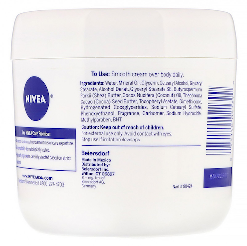 Nivea, Крем для тела, какао-масло, 439 г (15.5 унций) #1