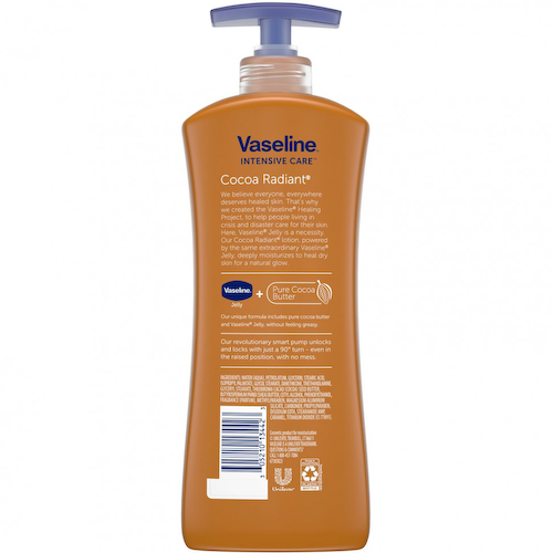Vaseline, Intensive Care, лосьон для тела «Сияние какао», 600 мл (20.3 жидк. унций) #1