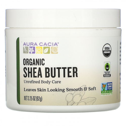 Aura Cacia, Органическое масло ши, 92 г (3,25 унции) #1