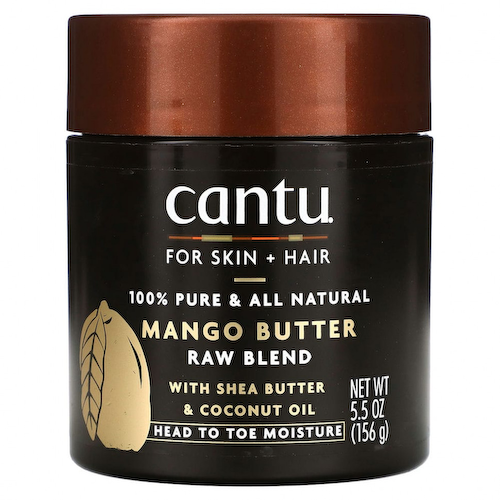 Cantu, Масло манго, необработанная смесь, 156 г (5,5 унции) #1