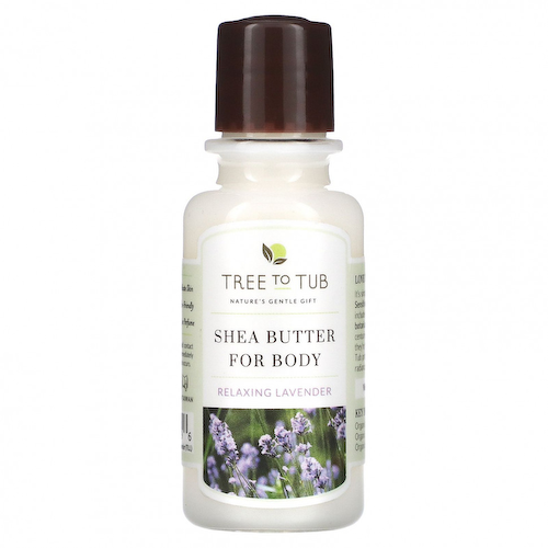 Tree To Tub, Shea Butter Moisturizing Body Lotion, Non-Greasy, Hydrating for Dry, Sensitive Skin, Lavender, 3 fl oz #1