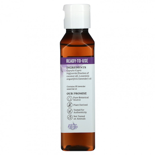 Aura Cacia, Чистое эфирное масло, лаванда, 118 мл (4 жидк. Унции) #1