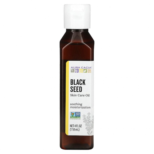 Aura Cacia, Масло для ухода за кожей, черное семя, 118 мл (4 жидк. Унции) #1