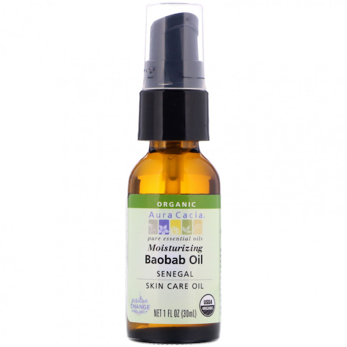 Aura Cacia, Органическое масло баобаба, масло для ухода за кожей, 30 мл (1 жидк. Унция) #1