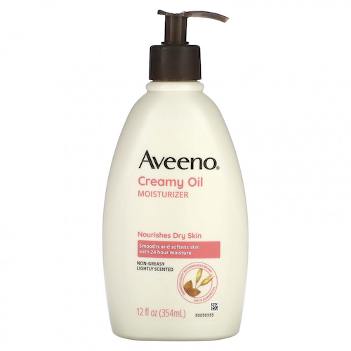 Aveeno, Увлажняющий крем с маслом, с легким ароматом, 354 мл (12 жидк. Унций) #1